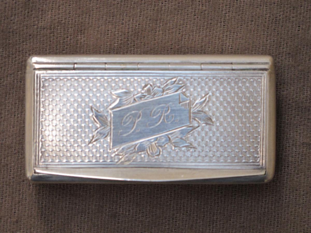 Tabatière En Argent