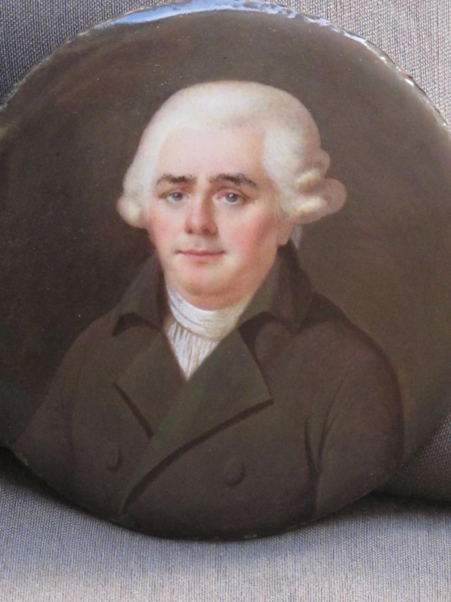Miniature Sur émail époque XVIII éme Siècle De Nicolas Soret