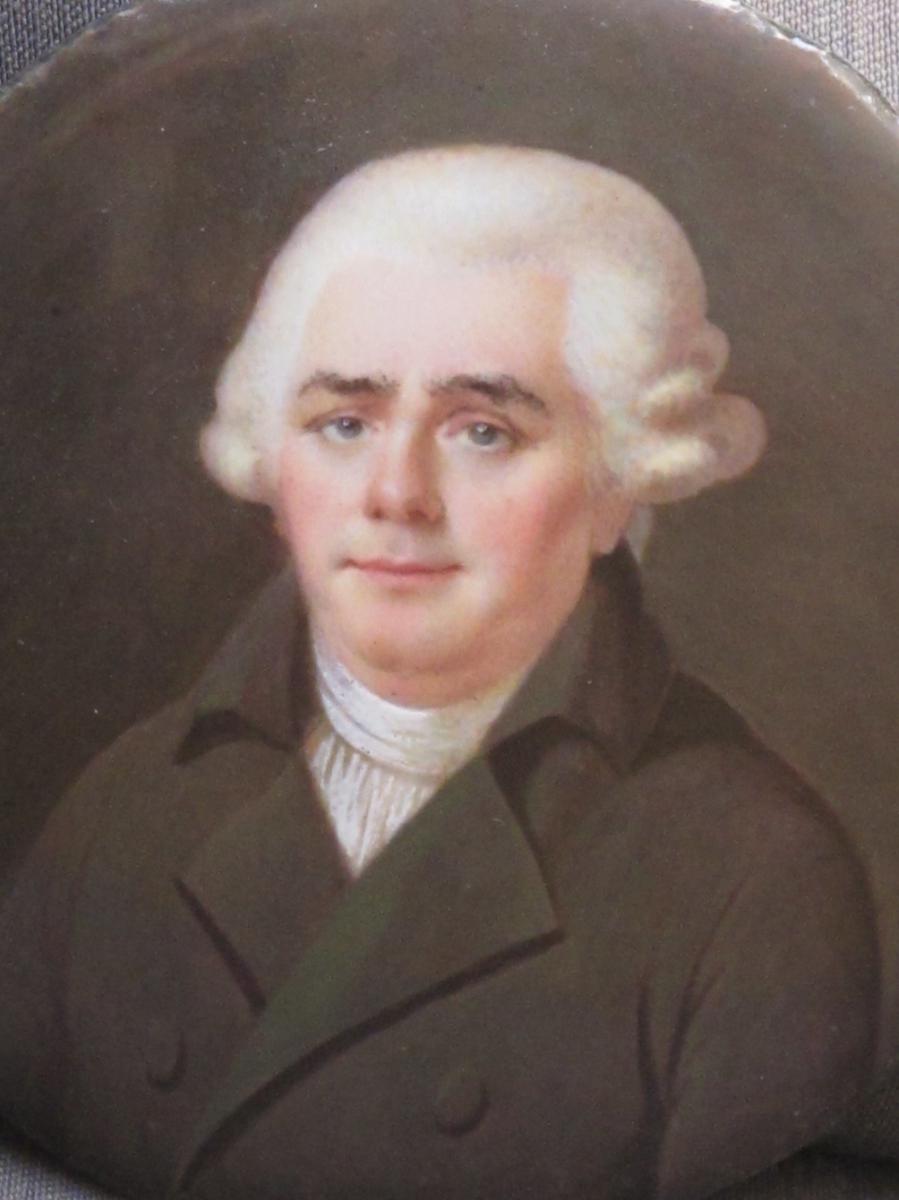 Miniature Sur émail époque XVIII éme Siècle De Nicolas Soret
