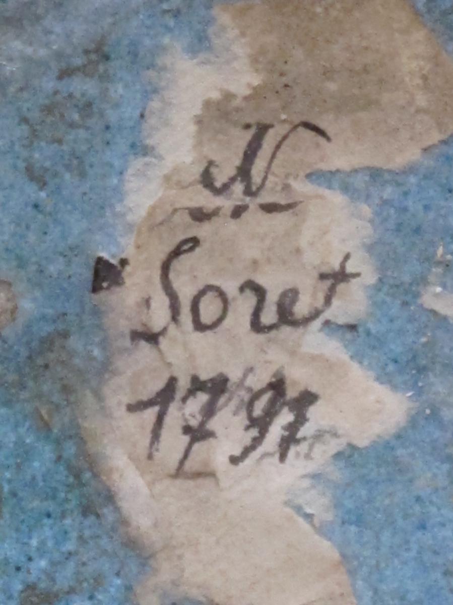 Miniature Sur émail époque XVIII éme Siècle De Nicolas Soret