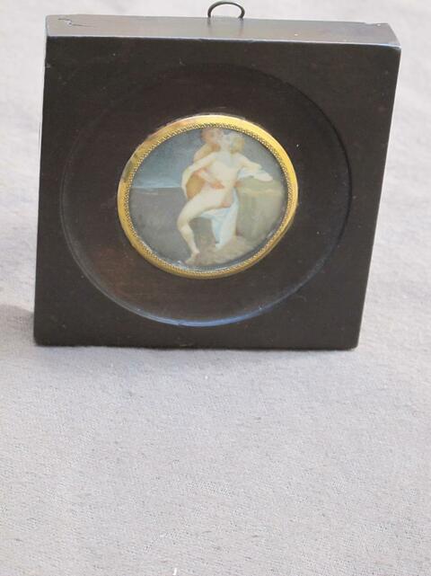 Miniature A Sujet érotique époque XIX ème Siècle