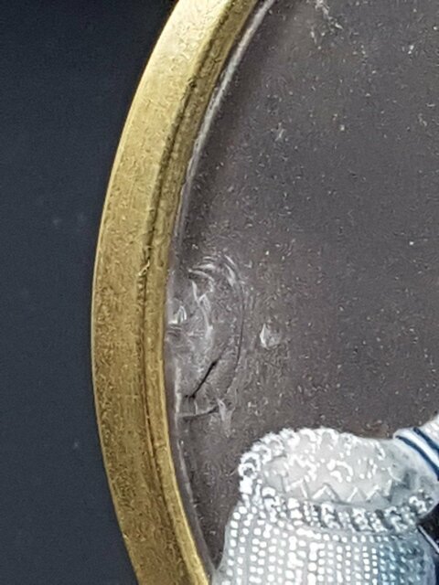 Miniature d'Un Officier De La Garde Du Duché De Wurtemberg Premier Empire Médaille Du Mérite