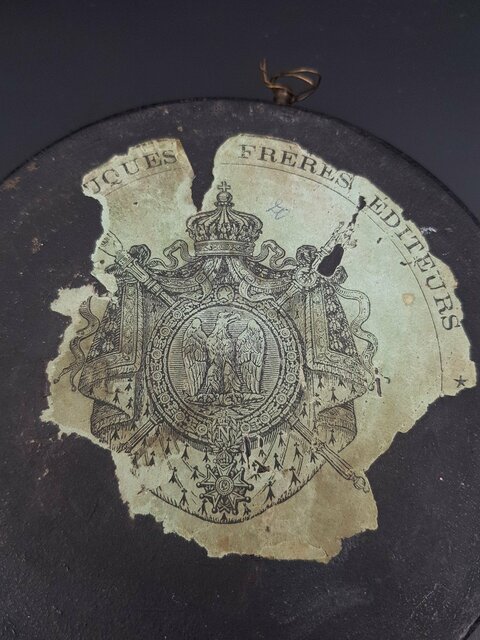 Trois Médaillons Famille Impériale Napoléon III, Prince Impérial, Eugénie