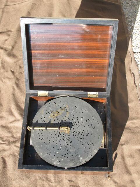 Polyphon Boite à Musique Disque De La Marseillaise 