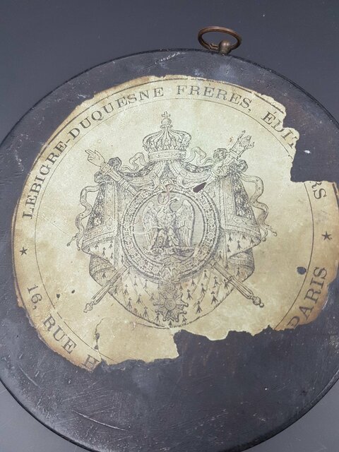 Trois Médaillons Famille Impériale Napoléon III, Prince Impérial, Eugénie